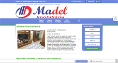 Desktop Screenshot of madelimobiliaria.com.br